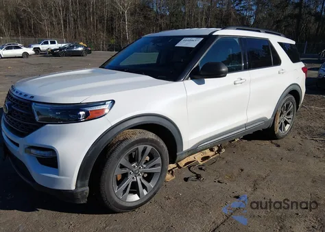 2021 Ford Explorer Xlt z USA, uszkodzony, nr VIN 1FMSK7DH4MGA02208